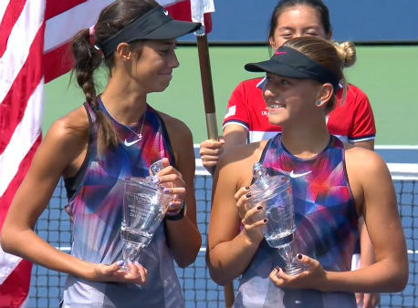 Украинка стала триумфатором юниорского US Open, размещены фото и видео Украинка стала триумфатором юниорского US Open, размещены фото и видео