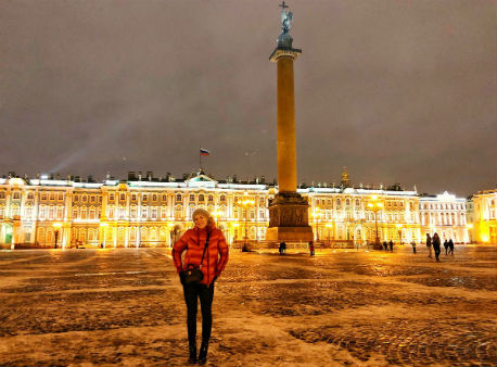 Анастасия Павлюченкова прибыла в Санкт-Петербург