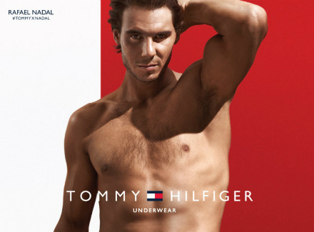 Рафаэль Надаль в рекламной кампании нижнего белья Tommy Hilfiger