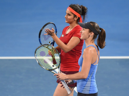 Мартина Хингис и Сания Мирза стали чемпионками парного турнира в Сиднее