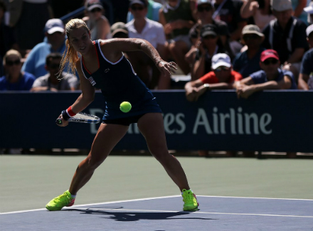US Open. Доминика Цибулкова в трёх сетах уступила Лесе Цуренко