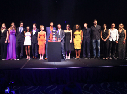 Состоялась вечеринка участников Кубка Хопмана (видео)