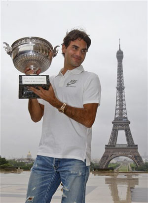 Роджер Федерер - победитель Roland Garros-2009