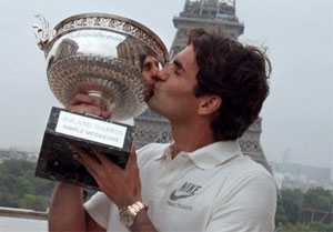 Роджер Федерер - победитель Roland Garros-2009