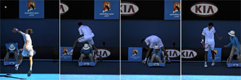 Девятый день Australian Open-2010 в картинках