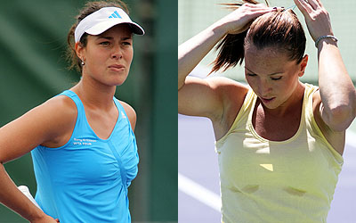 Фото: Getty Images. Коллаж: www.gotennis.ru. Ана Иванович и Елена Янкович